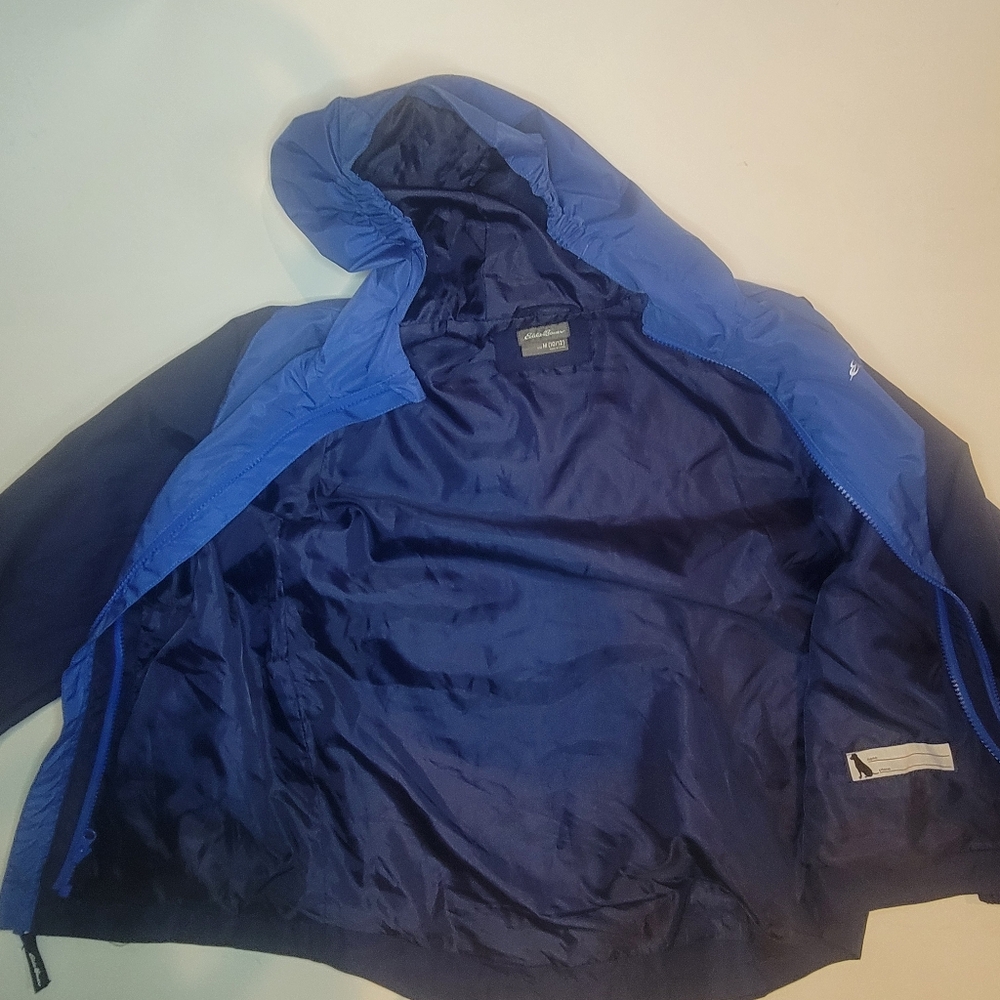 Eddie Bauer windbreaker blue size M (10-12) in kids - Picture 6 of 7